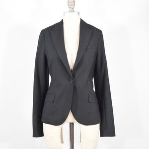 Theory Wool Stretch Suiting Blazer size 8.